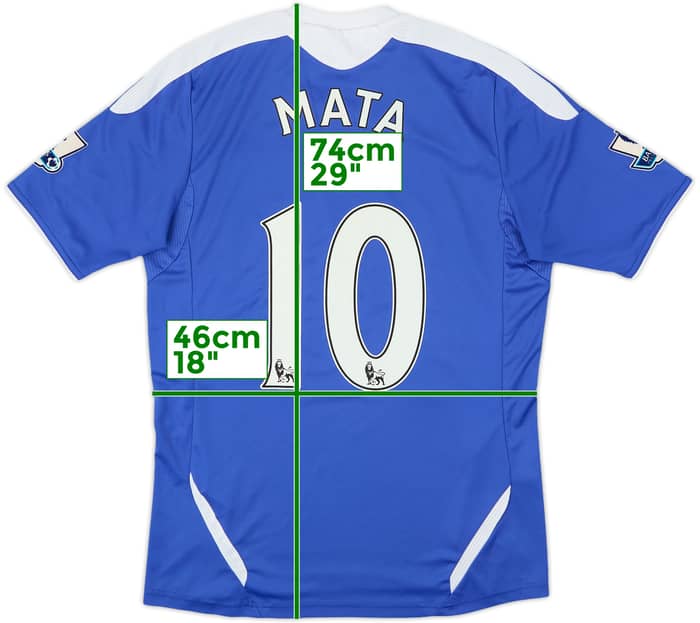 2011-12 Chelsea Home Shirt Mata #10 - 7/10 - (S)