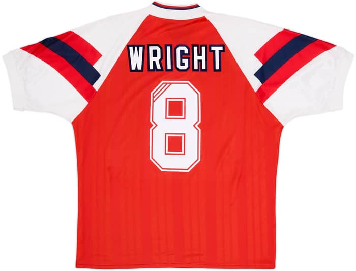 1992-94 Arsenal Home Shirt Wright #8 - 8/10 - (L)