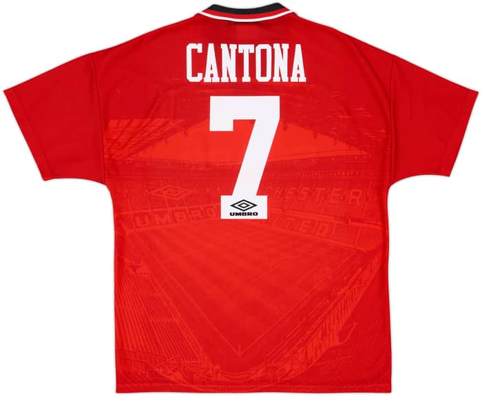 1994-96 Manchester United Camiseta Local Cantona #7 - 9/10 - (L)