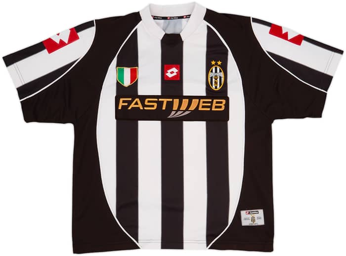 2002-03 Juventus Home Shirt Del Piero #10 - 8/10 - (M)