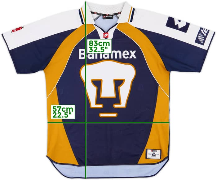 2002-03 UNAM Pumas Home Shirt - 6/10 - (L)