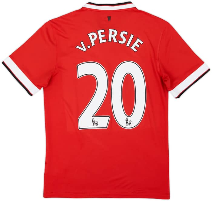 2014-15 Manchester United Home Shirt V.Persie #20 - 6/10 - (S)