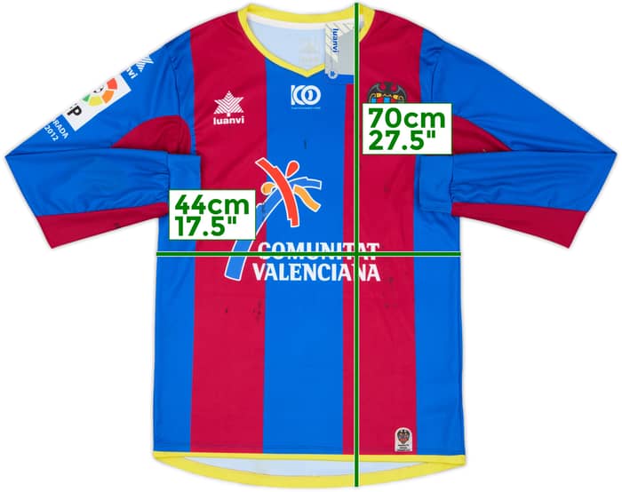 2011-12 Levante Home L/S Shirt (S)
