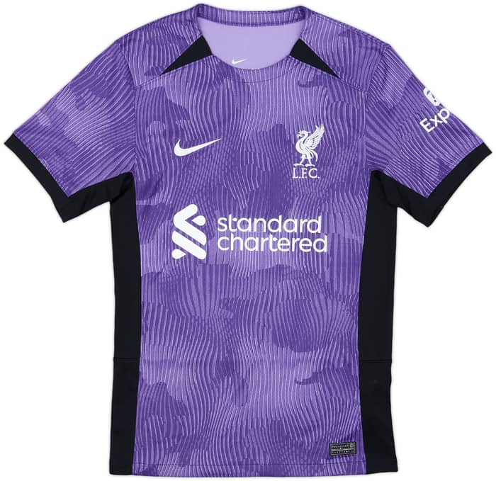 2023-24 Liverpool Third Shirt Virgil #4 - 9/10 - (XS)