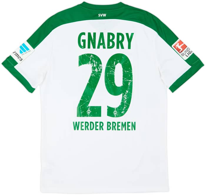 2016-17 Werder Bremen Third Shirt Gnabry #29 - 6/10 - (L)