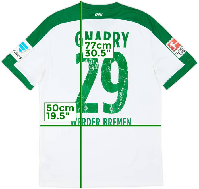 2016-17 Werder Bremen Third Shirt Gnabry #29 - 6/10 - (L)