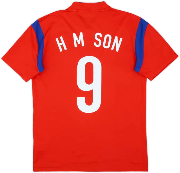 2014-15 South Korea Home Shirt H M Son #9 - 9/10 - (M)