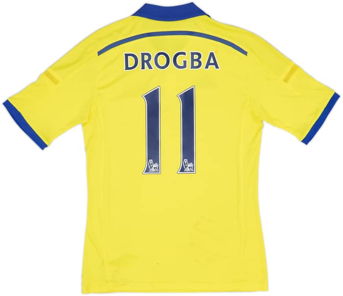 2014-15 Chelsea Away Shirt Drogba #11 (S)
