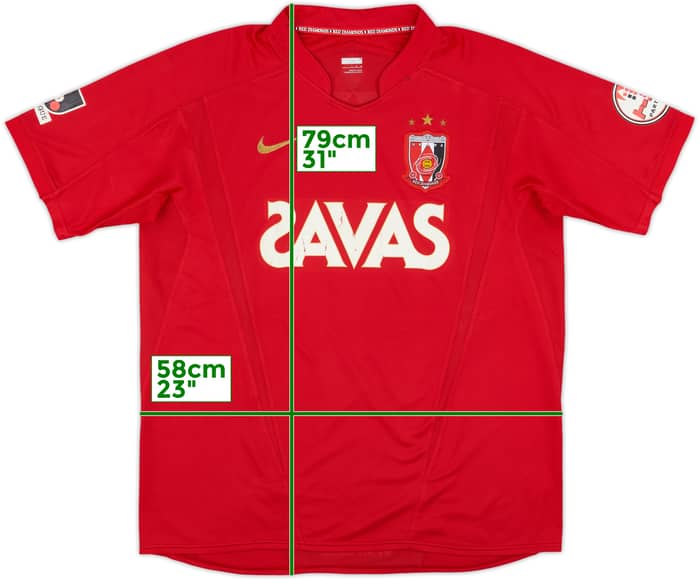 2009 Urawa Red Diamonds Home Shirt - 6/10 - (L)
