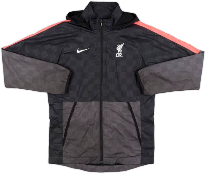 2020-21 Liverpool Nike Hooded Track Jacket - 7/10 - (M)