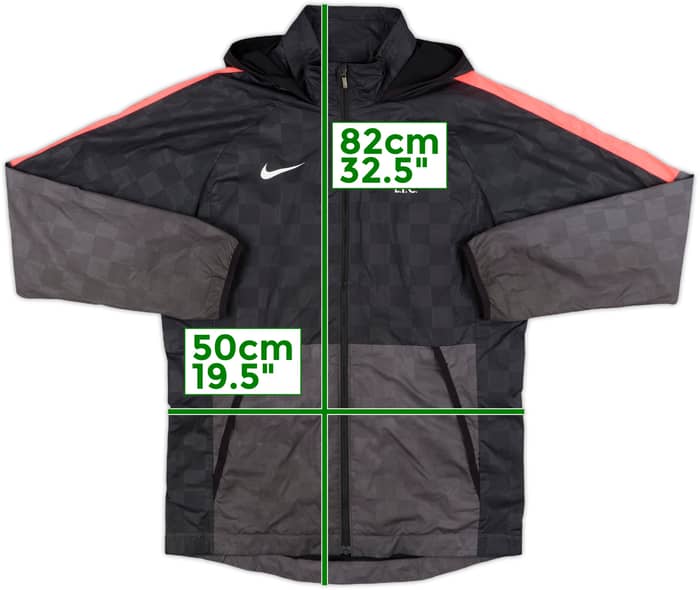 2020-21 Liverpool Nike Hooded Track Jacket - 7/10 - (M)