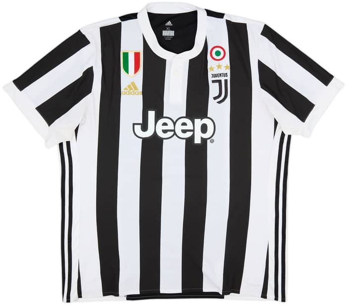 2017-18 Juventus Home Shirt Dybala #10 - 7/10 - (XL.Boys)