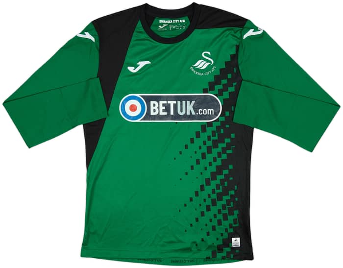 2018-19 Swansea GK Shirt - 8/10 - (S)