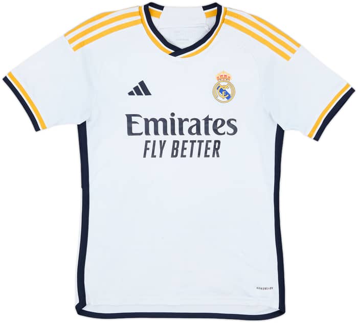 2023-24 Real Madrid Home Shirt Bellingham #5 - 6/10 - (S)