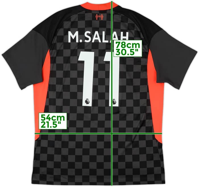 2020-21 Liverpool Third Shirt M.Salah #11 - 7/10 - (L)