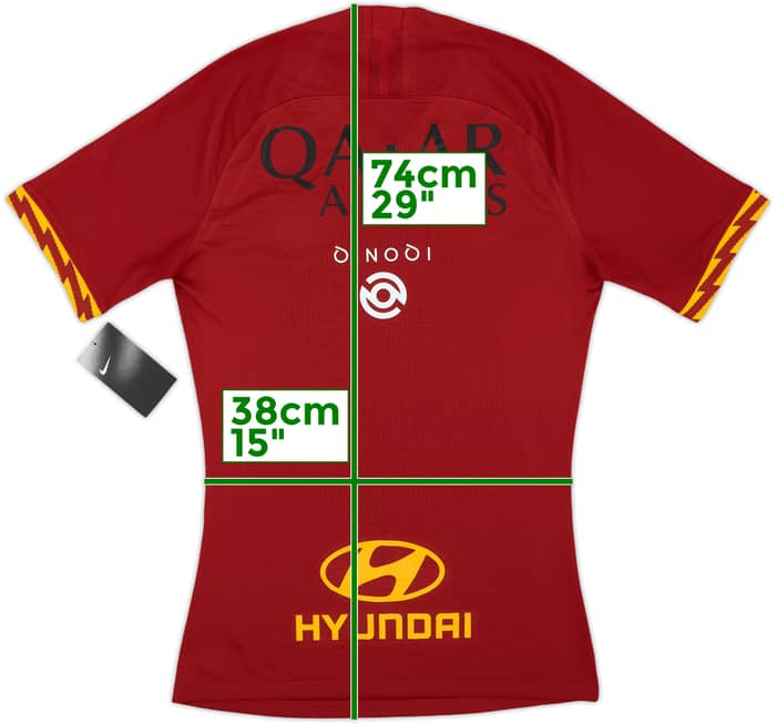 2019-20 Roma Authentic Home Shirt (S)