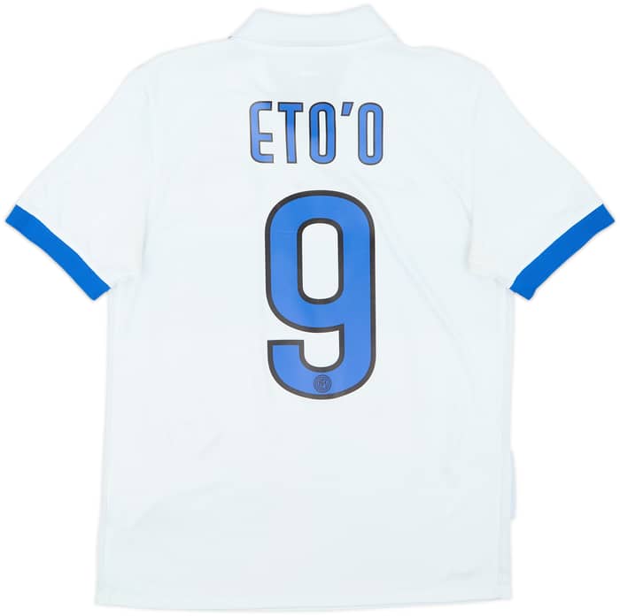 2009-10 Inter Milan Away Shirt Eto'o #9 - 8/10 - (S)