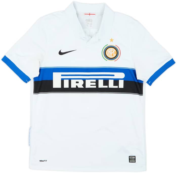 2009-10 Inter Milan Away Shirt Eto'o #9 - 8/10 - (S)
