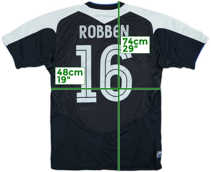 2004-05 Chelsea Away Shirt Robben #16 - 8/10 - (M)