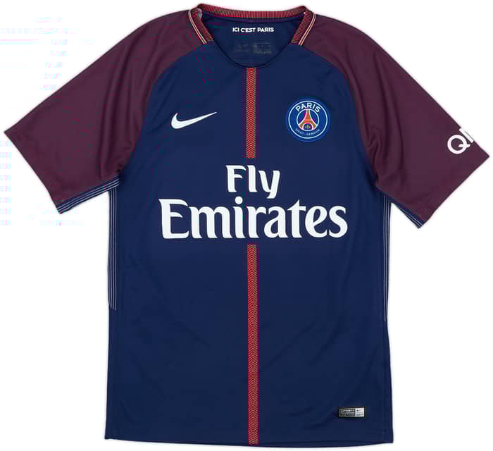 2017-18 Paris Saint-Germain Home Shirt Mbappe #29 - 8/10 - (S)