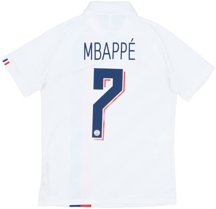 2019-20 Paris Saint-Germain Authentic Third Shirt Mbappe #7 - 8/10 - (M)