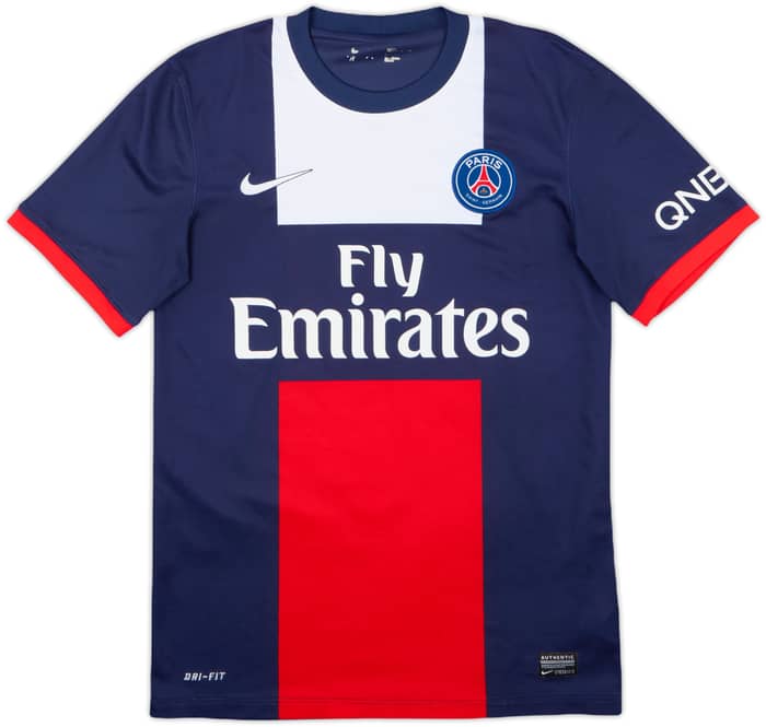 2013-14 Paris Saint-Germain Home Shirt Beckham #32 - 8/10 - (S)