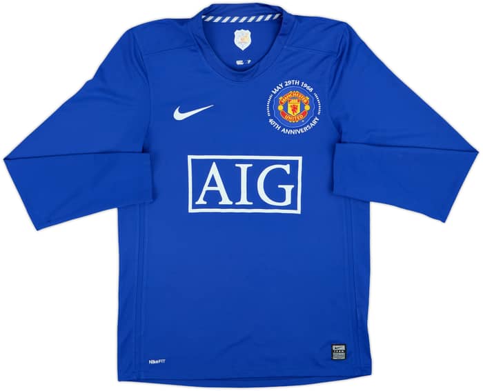 2008-09 Manchester United Third L/S Shirt Ronaldo #7 - 7/10 - (S)