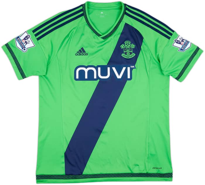 2015-16 Southampton Away Shirt Virgil #17 - 8/10 - (L)