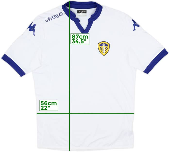 2015-16 Leeds United Home Shirt - 7/10 - (L)
