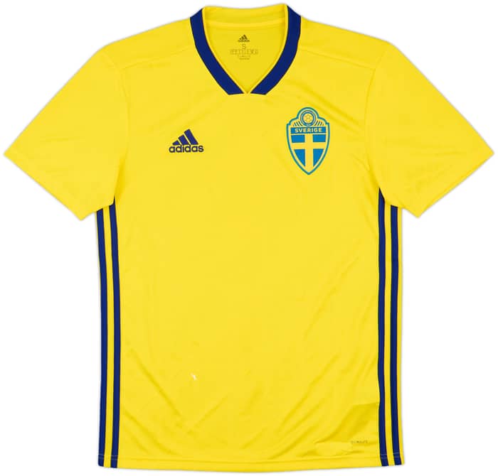 2018-20 Sweden Home Shirt - 9/10 - (S)