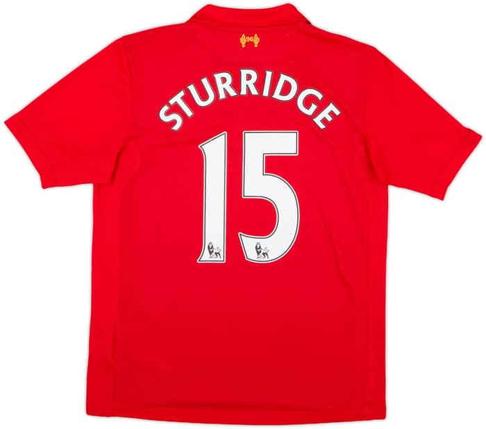 2012-13 Liverpool Home Shirt Sturridge #15 - 6/10 - (M)