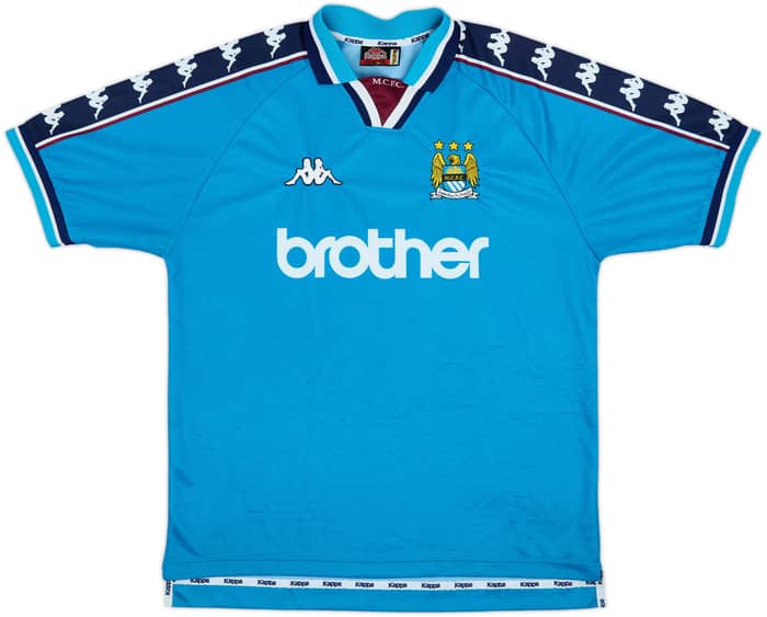 1997-99 Manchester City Home Shirt - 6/10 - (L)