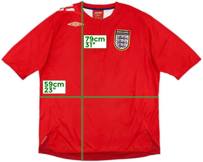2004-06 England Away Shirt - 4/10 - (XL)
