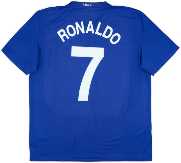 2008-09 Manchester United Third Shirt Ronaldo #7 - 6/10 - (XL)