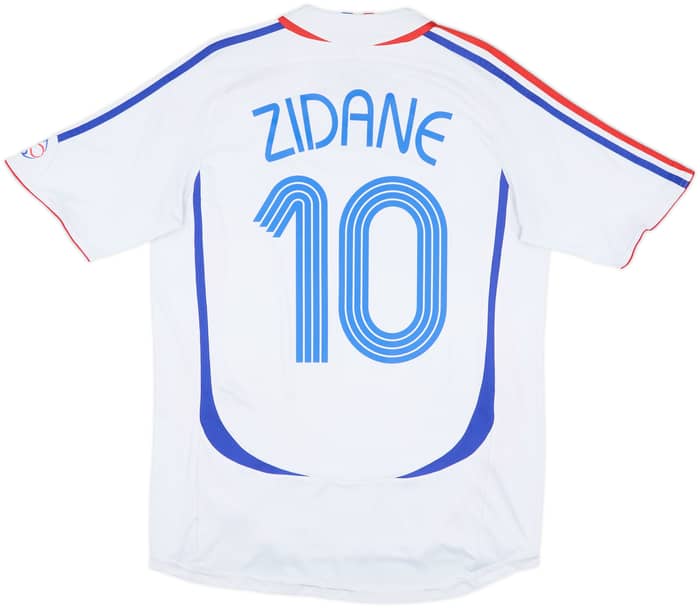 2006 France Away Shirt Zidane #10 - 6/10 - (M)