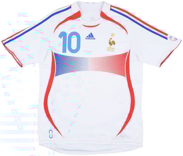 2006 France Away Shirt Zidane #10 - 6/10 - (M)