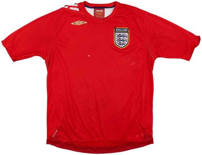 2006-08 England Away Shirt - 4/10 - (L)