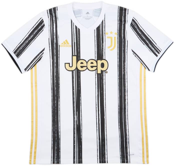2020-21 Juventus Home Shirt Ronaldo #7 - 8/10 - (L)