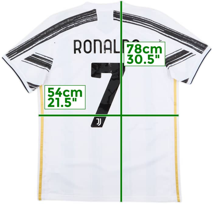 2020-21 Juventus Home Shirt Ronaldo #7 - 8/10 - (L)