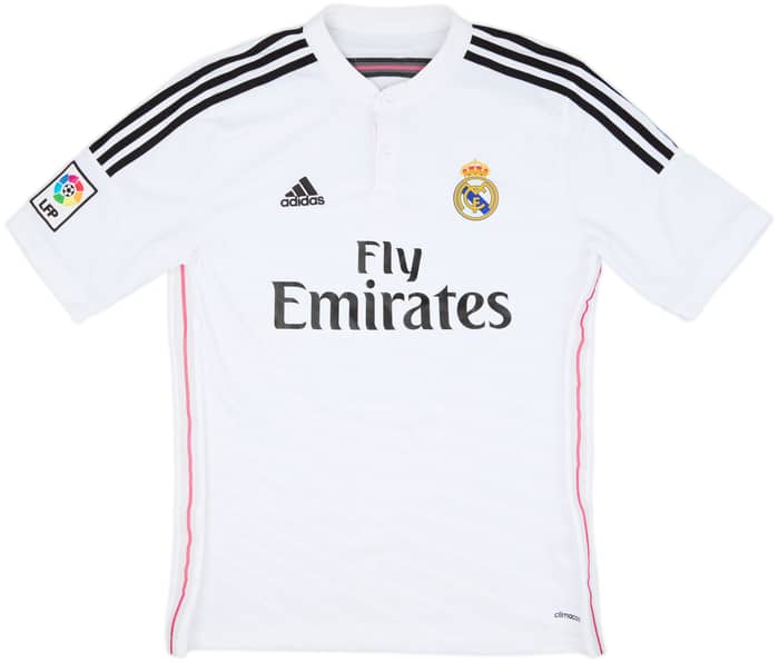 2014-15 Real Madrid Home Shirt James #10 - 8/10 - (M)