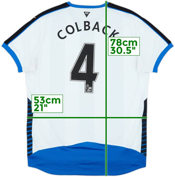 2015-16 Newcastle Home Shirt Colback #4 - 7/10 - (L)