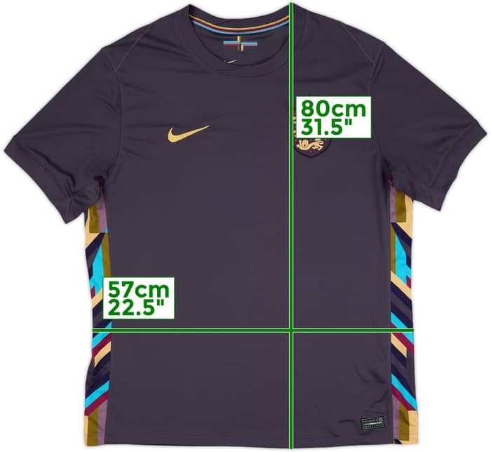 2024-25 England Away Shirt - 9/10 - (XL)