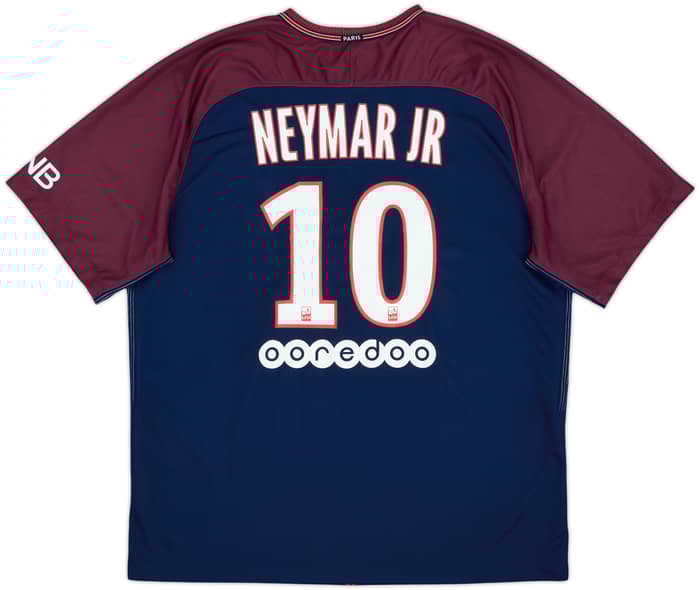 2017-18 Paris Saint-Germain Home Shirt Neymar Jr #10 - 7/10 - (XL)