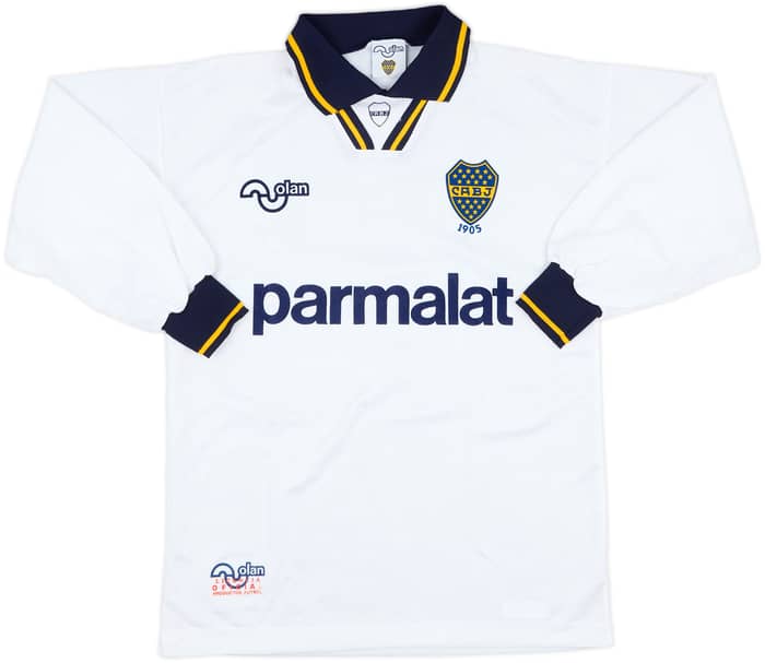 1994-95 Boca Juniors Away L/S Shirt - 9/10 - (S)