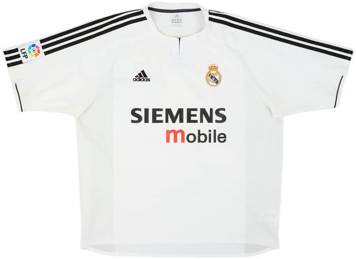 2003-04 Real Madrid Home Shirt Ronaldo #9 - 8/10 - (XL)