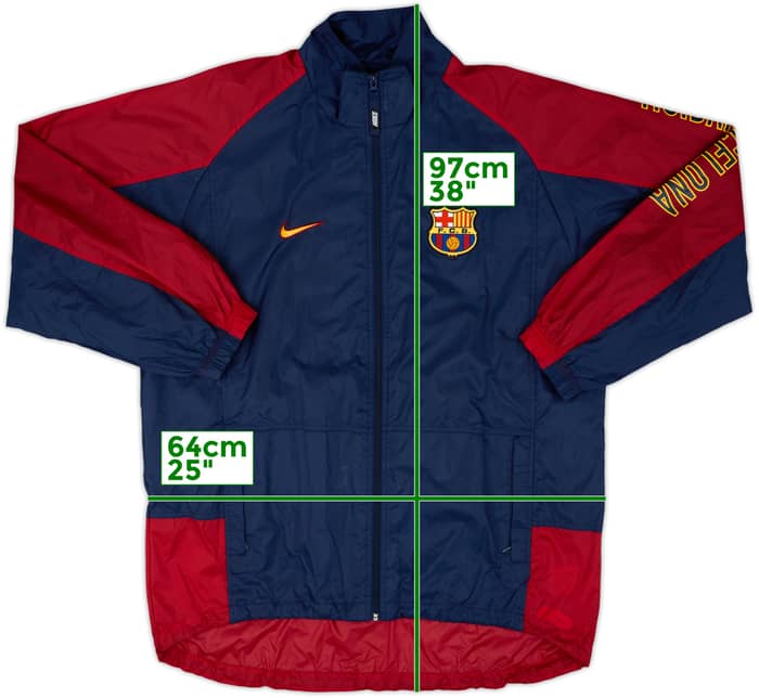 1999-00 Barcelona Nike Rain Jacket - 8/10 - (XL)