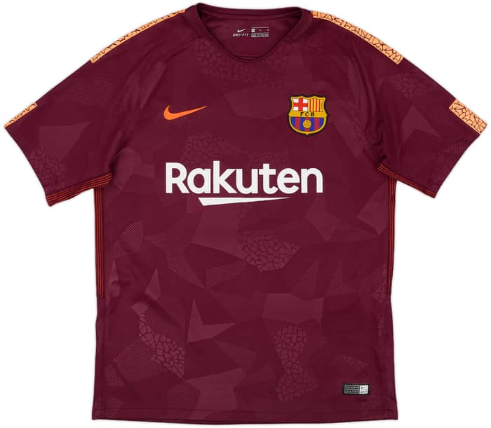 2017-18 Barcelona Third Shirt Suarez #9 - 8/10 - (M)