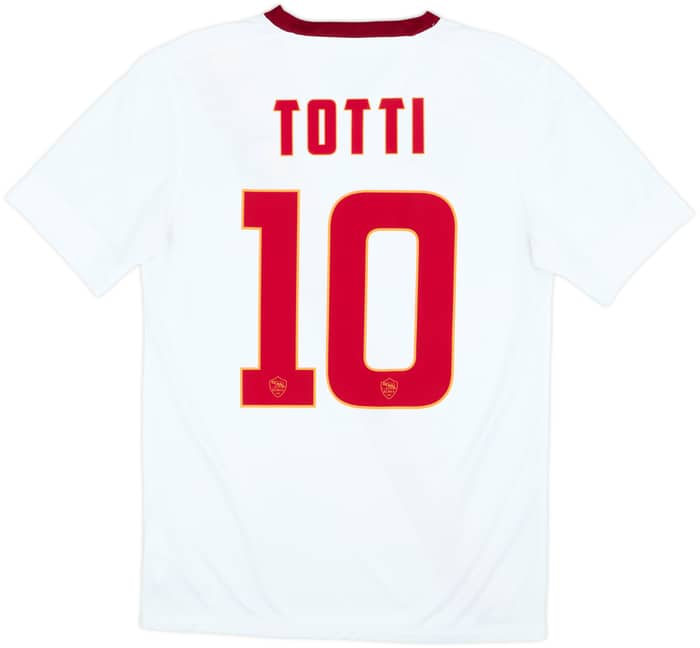 2014-15 Roma Away Shirt Totti #10 - 8/10 - (S)