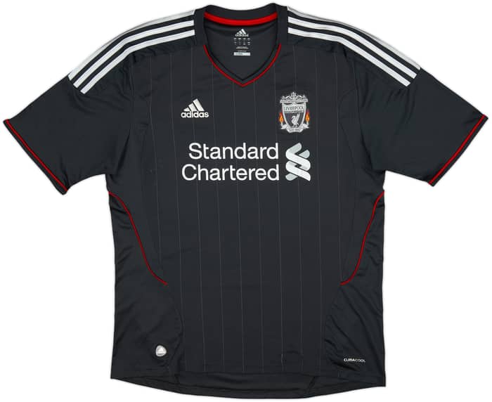 2011-12 Liverpool Away Shirt Gerrard #8 - 8/10 - (L)