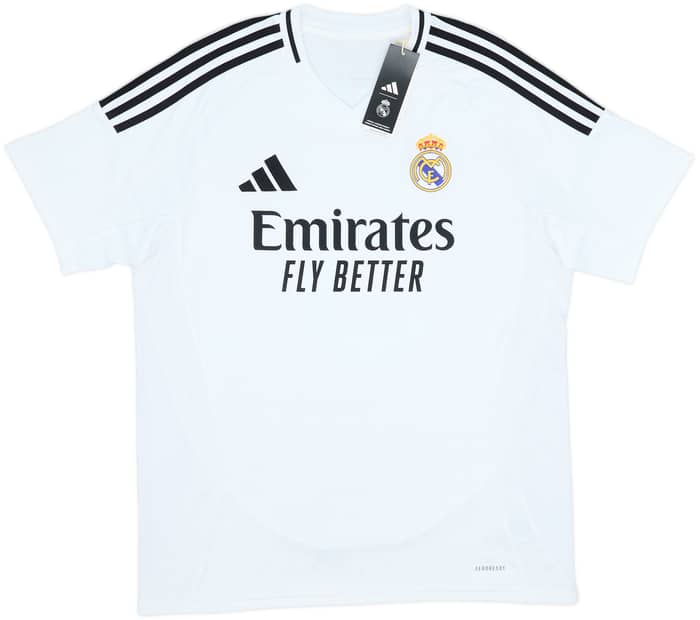 2024-25 Real Madrid Home Shirt Bellingham #5 (L)